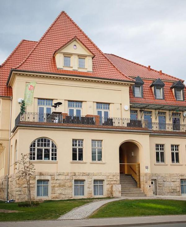 Hotel Villa Am Paradies Jena Exteriör bild
